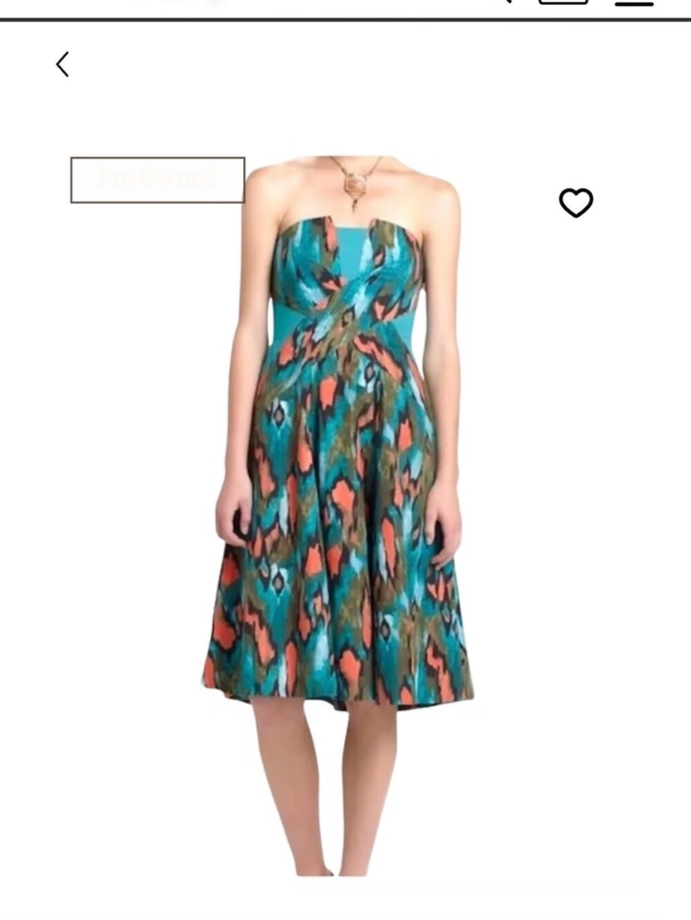 Anthropologie strapless Dress